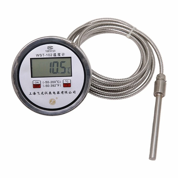 Axial Flexible Tube Thermometer